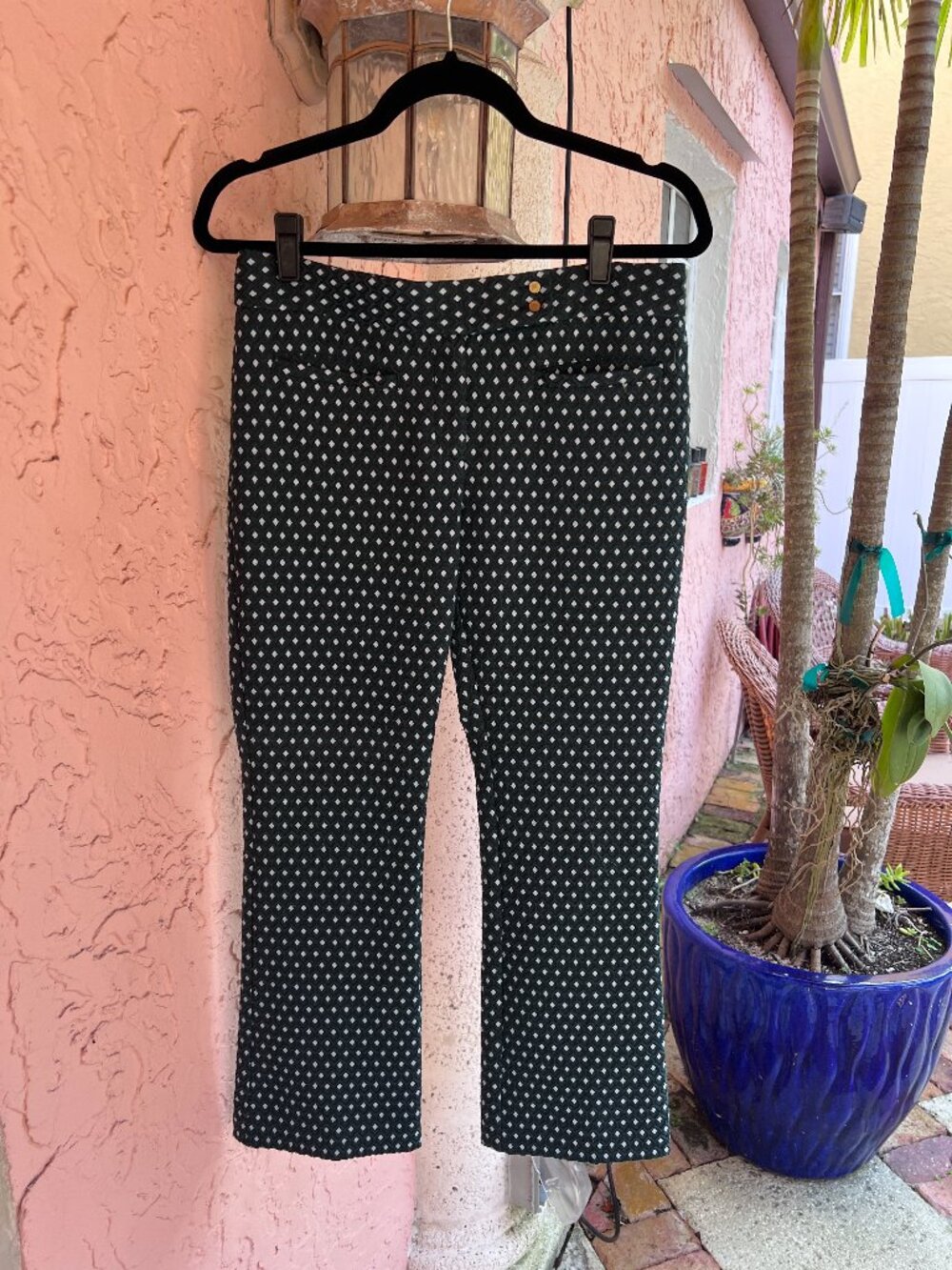 Anthropologie Cartonnier Charlie Crop Flare Pants Size 4